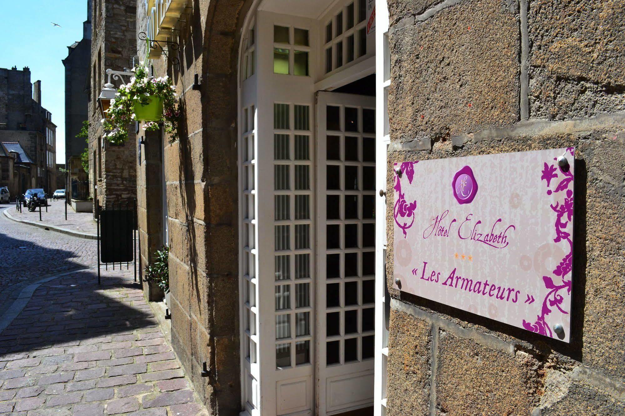 Hotel Elizabeth - Intra Muros Saint-Malo Bagian luar foto